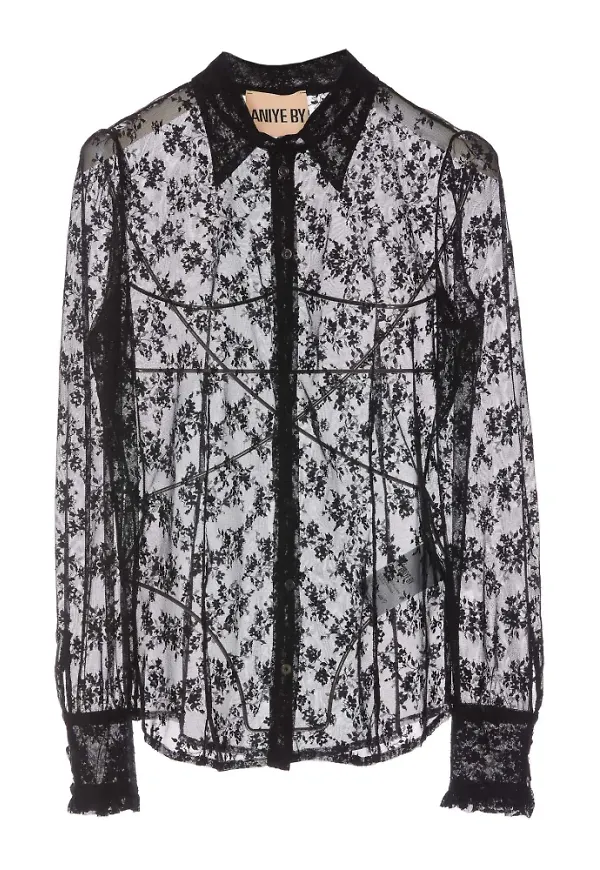 Aniye By Shirts Svart, Dam