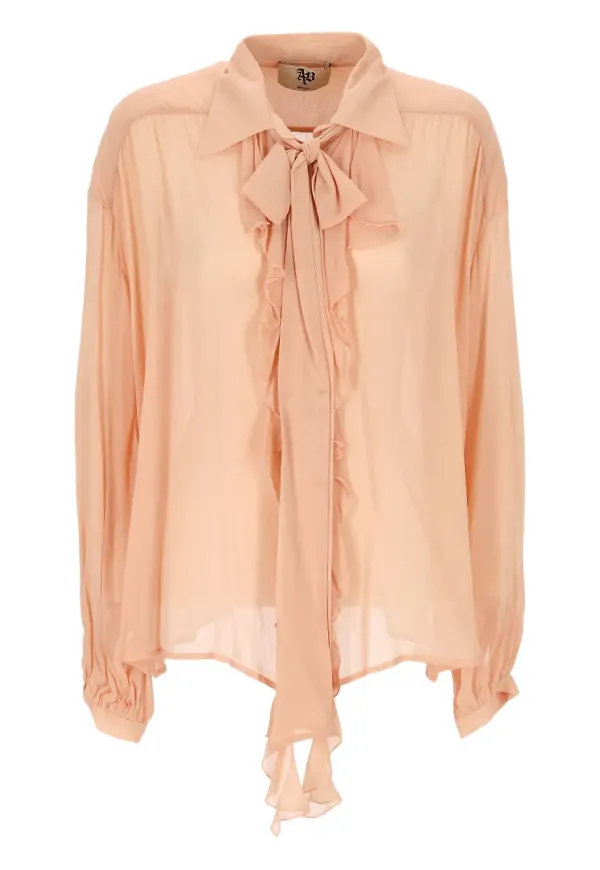 Aniye By skjorta med volang - Neutral