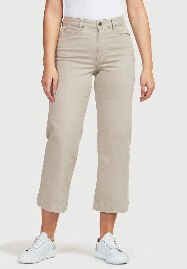 Ankellånga stretchjeans