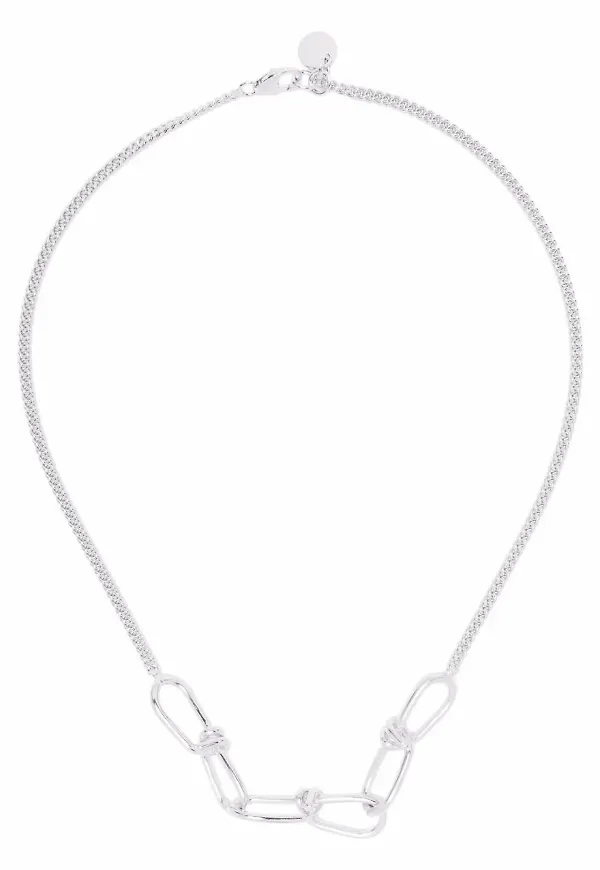 Annelise Michelson Adam & Eve halsband - Silverfärgad