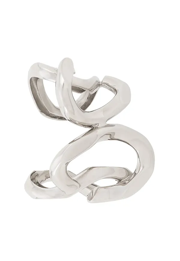 Annelise Michelson Dechainee armband - Silverfärgad