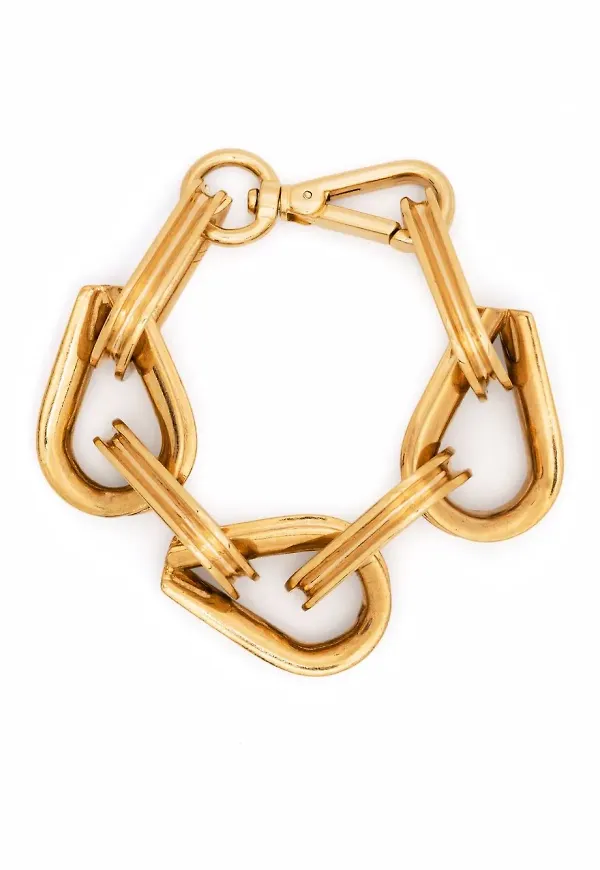 Annelise Michelson Ellipse kedjearmband - Guldfärgad
