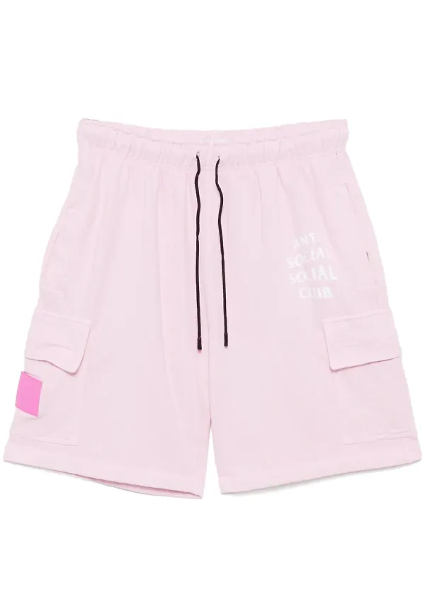 Anti Social Social Club Mind Games shorts - Rosa