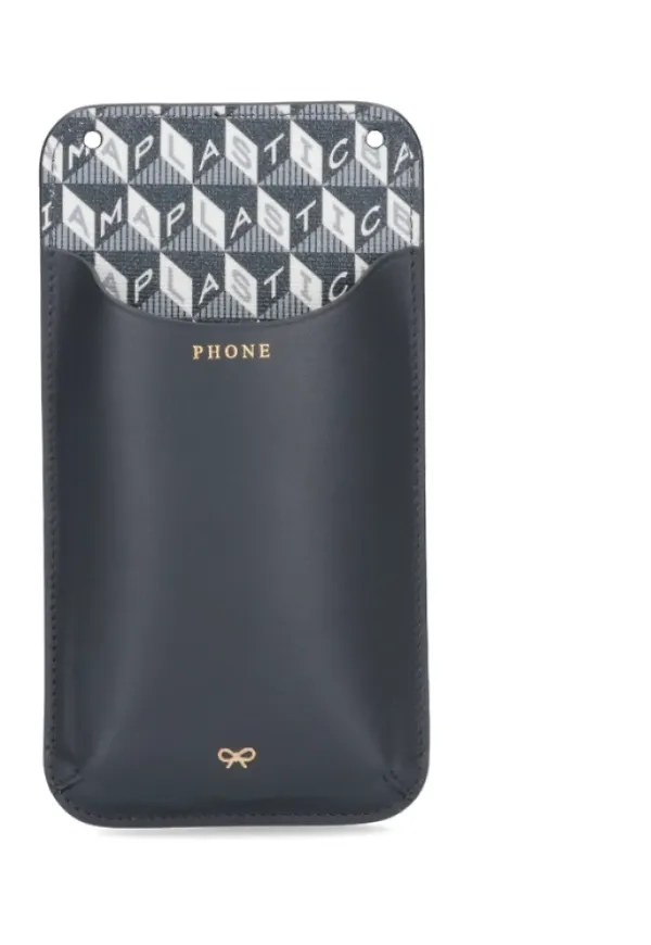 Anya Hindmarch Telefontillbehör Grå, Dam