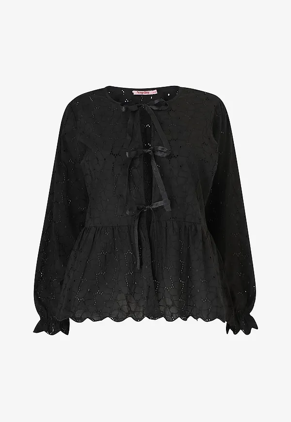 Anyday - Blus Esther 133 - Blouse - Svart