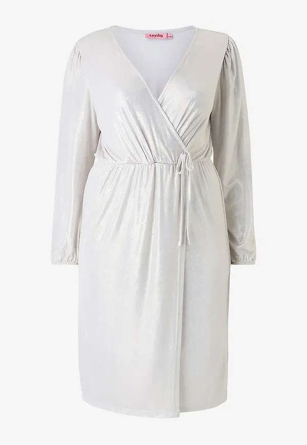 Anyday - Klänning Malika 109 - Dress - Silver