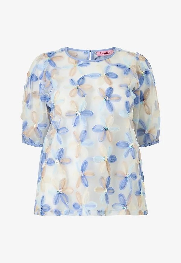 Anyday - Blus Any-eva 453 - Blå