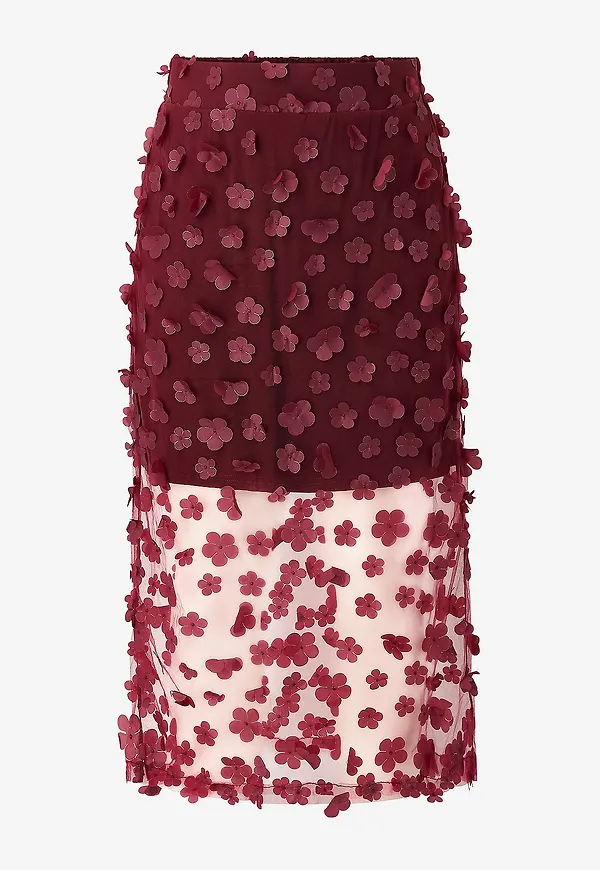 Anyday - Kjol Any-Sabina 503 - Skirt - Röd