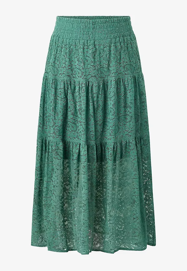 Anyday - Spetskjol Any-yucca 330 - Skirt - Grön