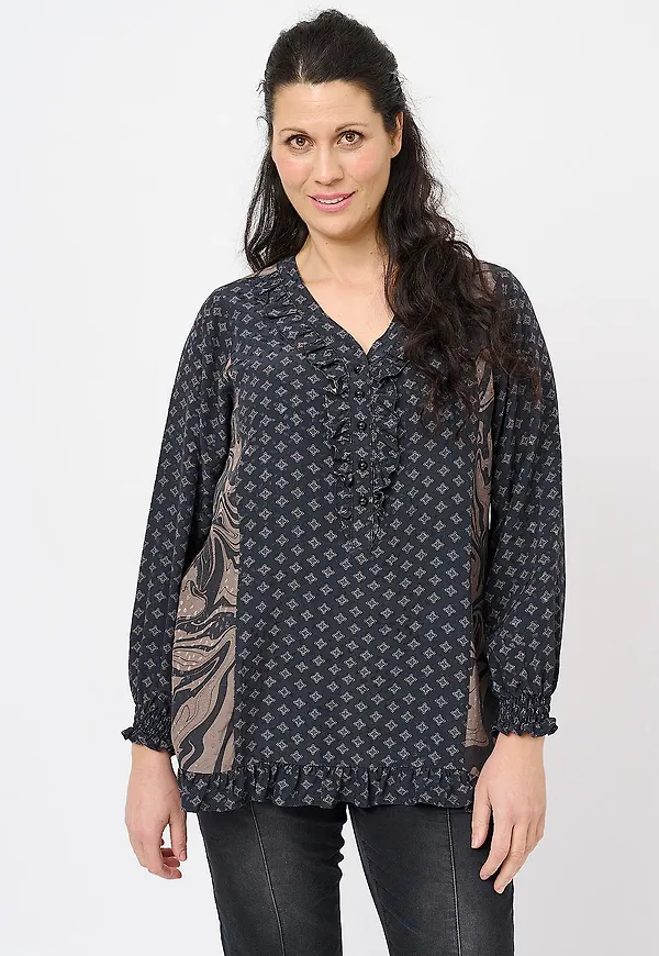 Aprico - Blus APBellevue Blouse - Svart
