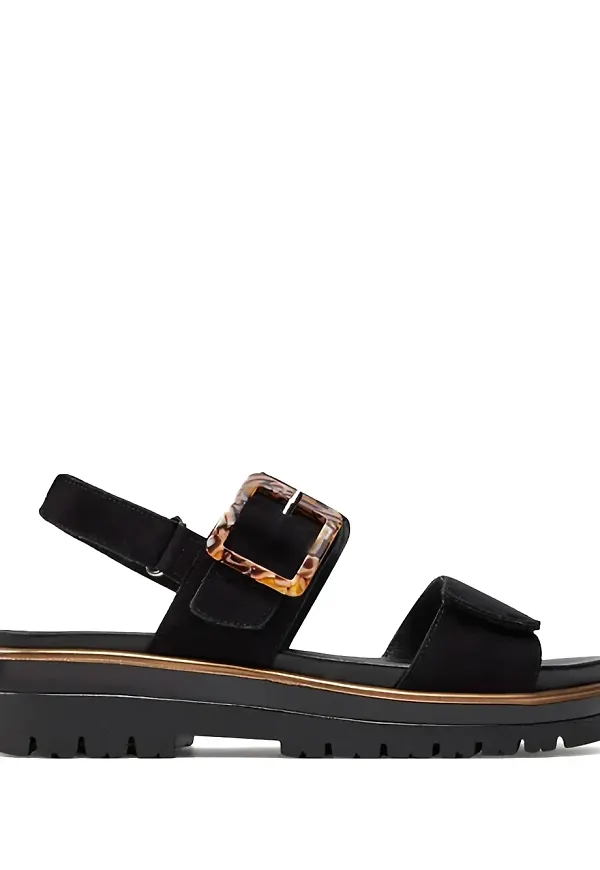 ARA Malaga sandaler 40 mm - Svart
