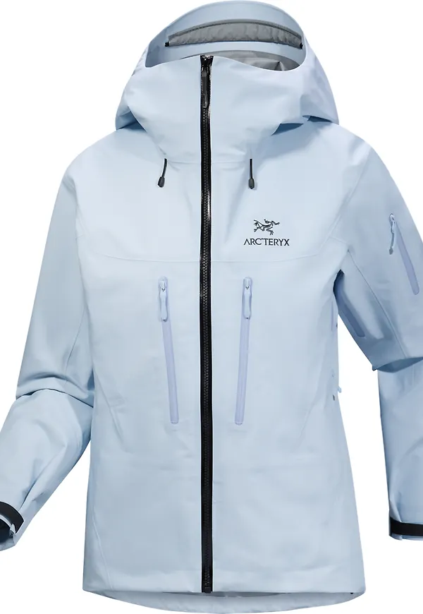 Arc'teryx Women's Alpha Sv Jacket Alpine Blue / Black