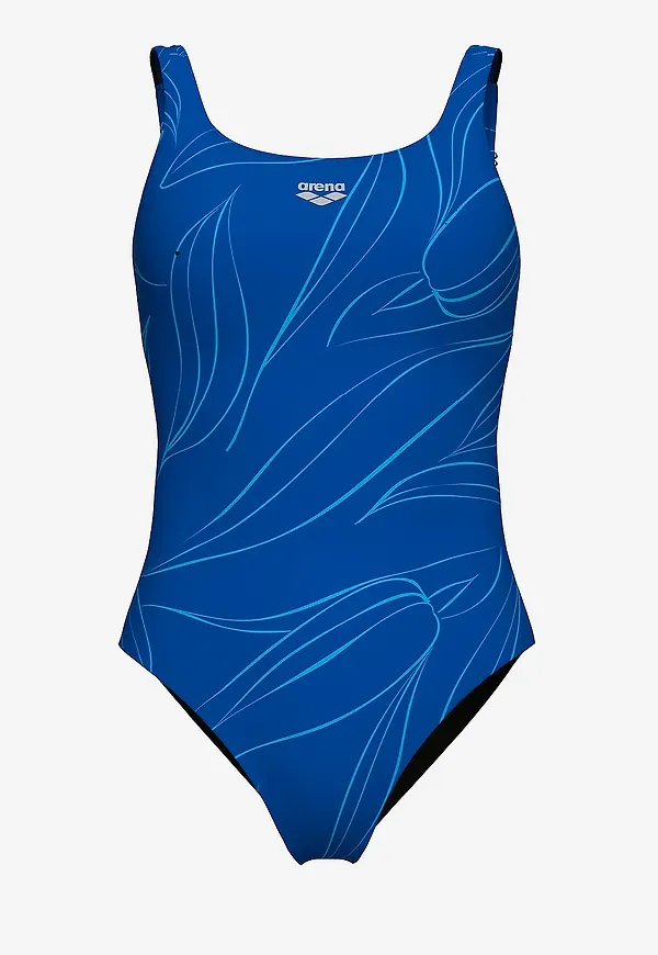 Arena - Baddräkt Women's Swimsuit Marisa U Back - Blå