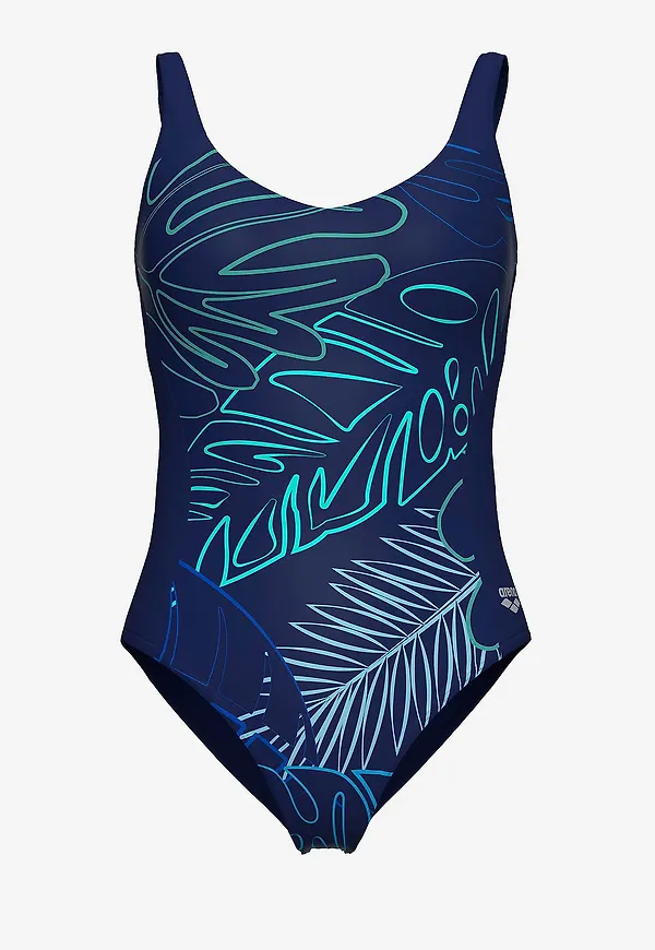 Arena - Baddräkt Women's Swimsuit Mia Wing Back - Blå