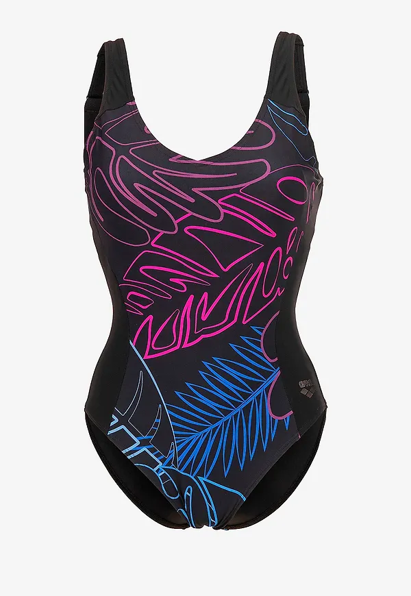 Arena - Baddräkt Women's Swimsuit Mia Wing Back - Svart