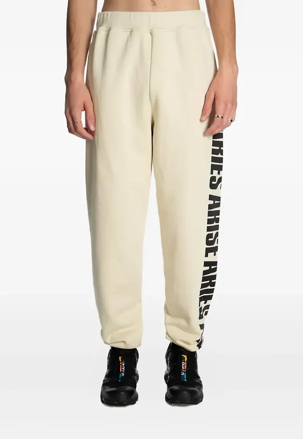 Aries cotton track pants - Neutral