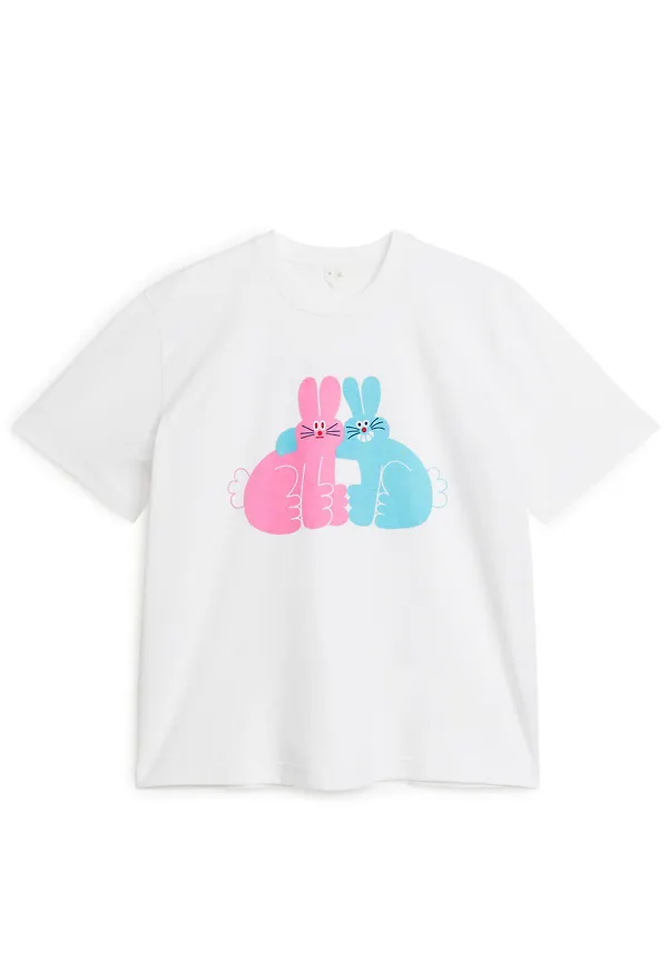 ARKET and YUK FUN T-Shirt - White