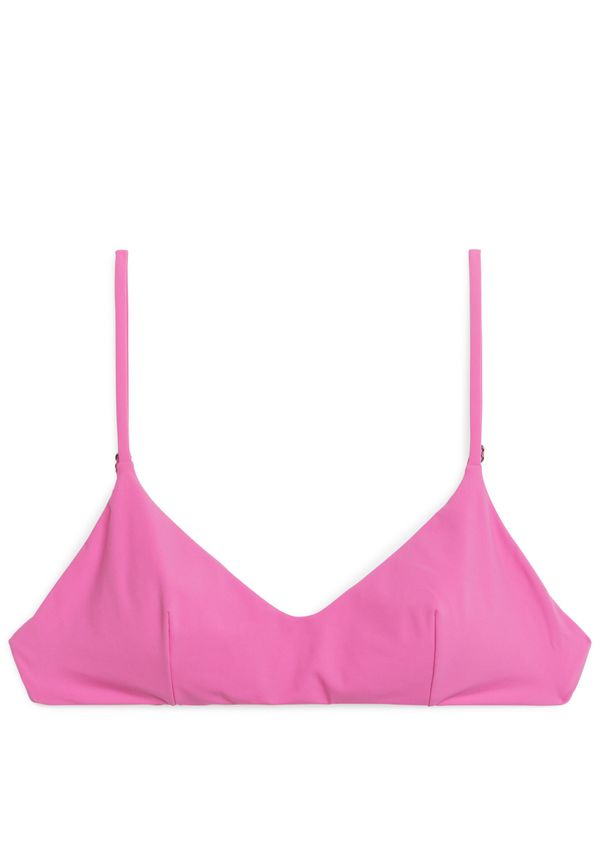 Arket Bikinitopp Med Knytband Rosa, Bikinitoppar i storlek 44