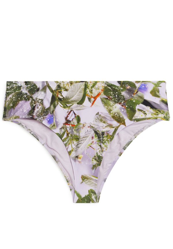 Arket Blommönstrad Bikinitrosa Syrenlila/blommig, Bikiniunderdelar i storlek 36