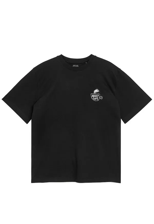 ARKET CAFÉ T-Shirt - Black