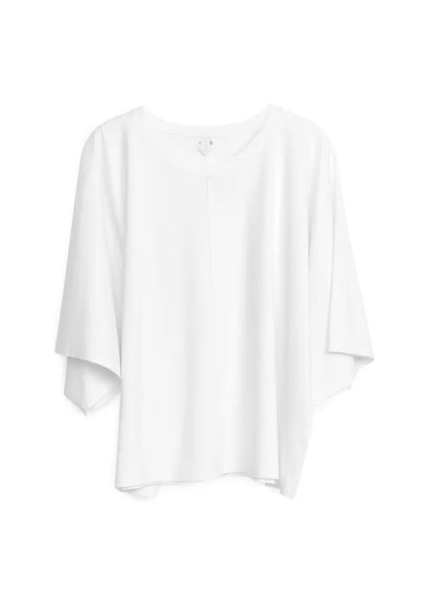 Arket Relaxed T-shirt White, Toppar i storlek S och färg Vit