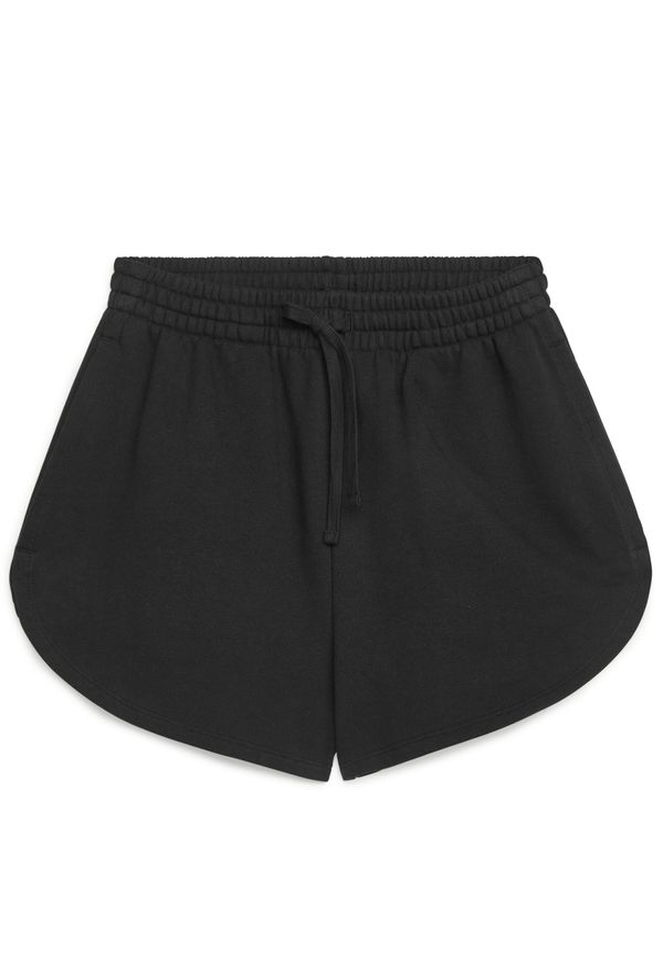Arket Sweatshorts Svart, Träningsshorts i storlek M