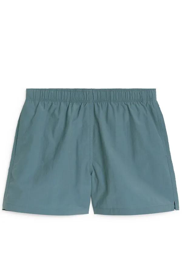 Arket Swim Shorts Dusty Blue, Badshorts i storlek XL och färg Blå