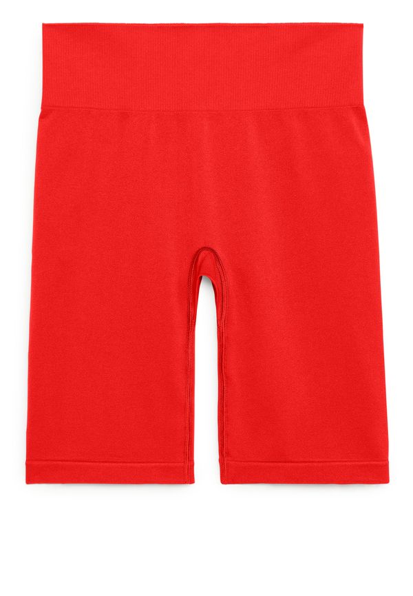 Arket Yogashorts Seamless™ Orange, Träningsshorts i storlek S