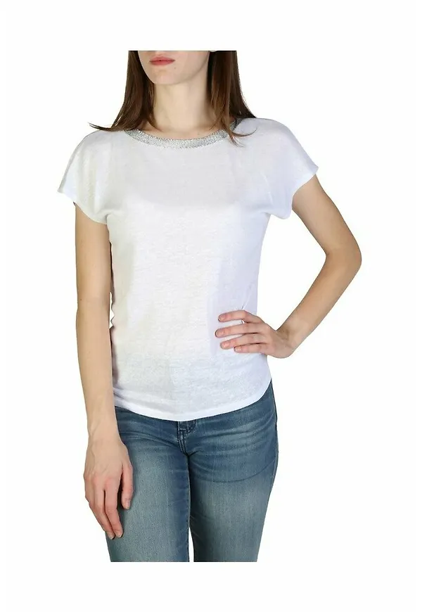 Armani Exchange - T-shirts - Vit - Dam - Storlek: Xl,L
