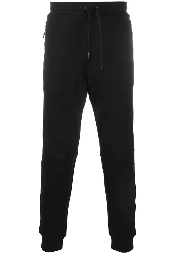 Armani Exchange avsmalnande träningsbyxor - Svart