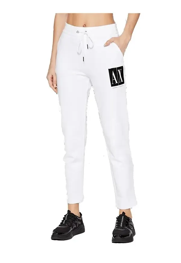 Armani Exchange Byxor Vit, Dam