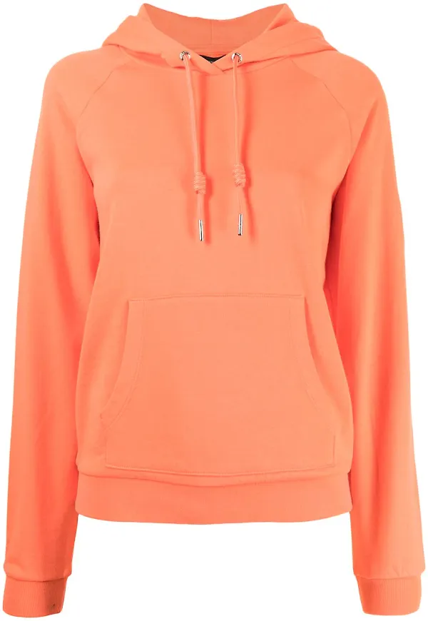 Armani Exchange hoodie med dragsko - Orange