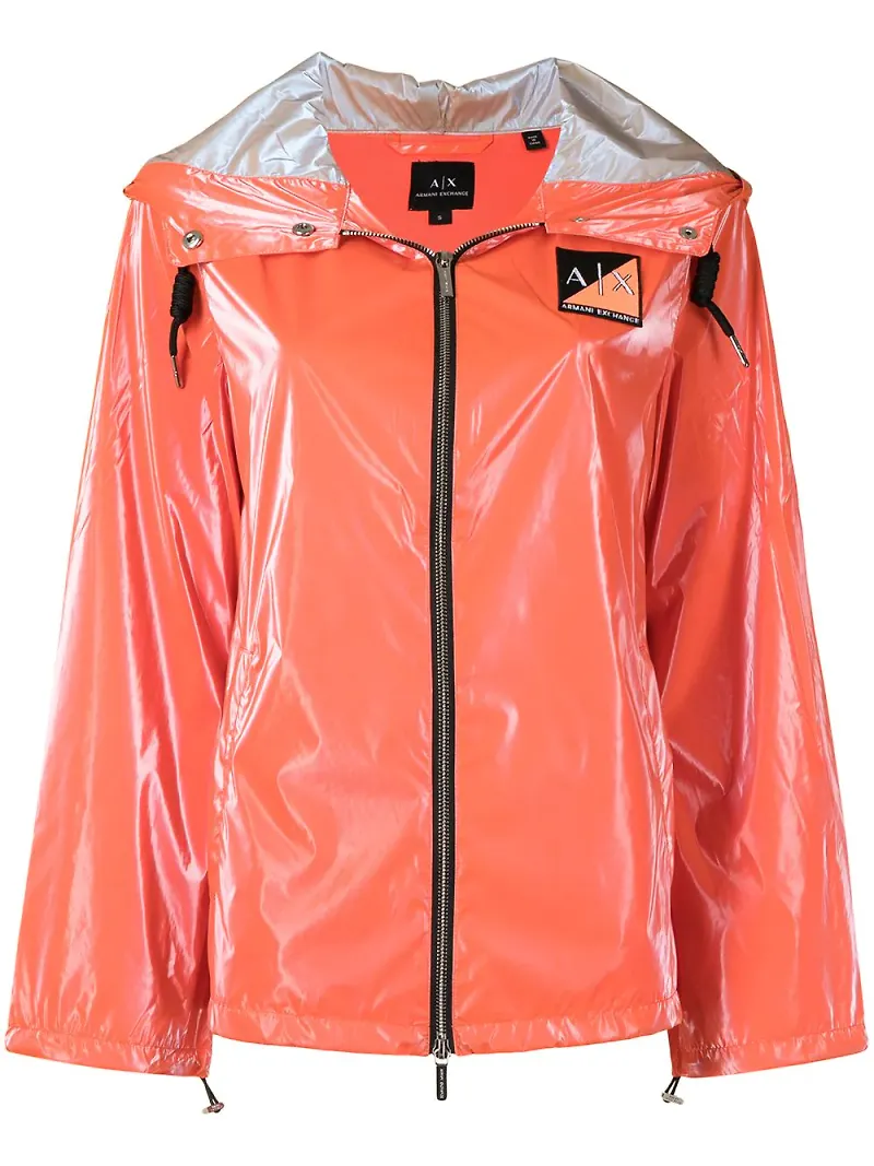Armani Exchange jacka med dragkedja - Orange