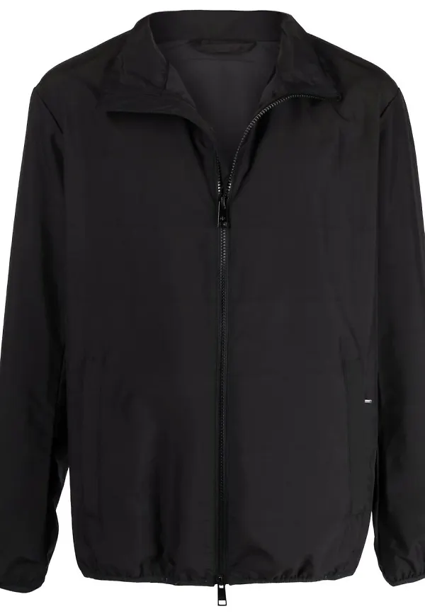 Armani Exchange jacka med dragkedja - Svart