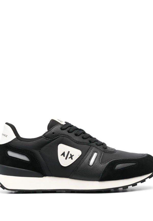 Armani Exchange låga sneakers - Svart