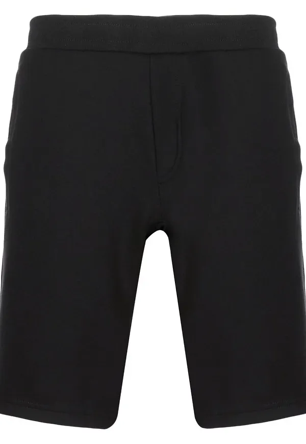 Armani Exchange mjukisshorts med logotyp - Svart
