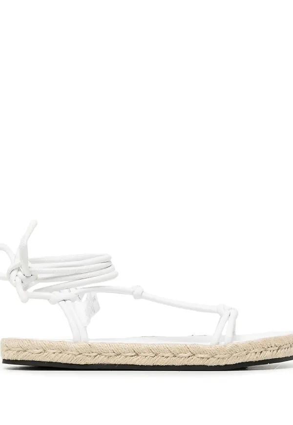 Armani Exchange sandaler med omlottband - Vit