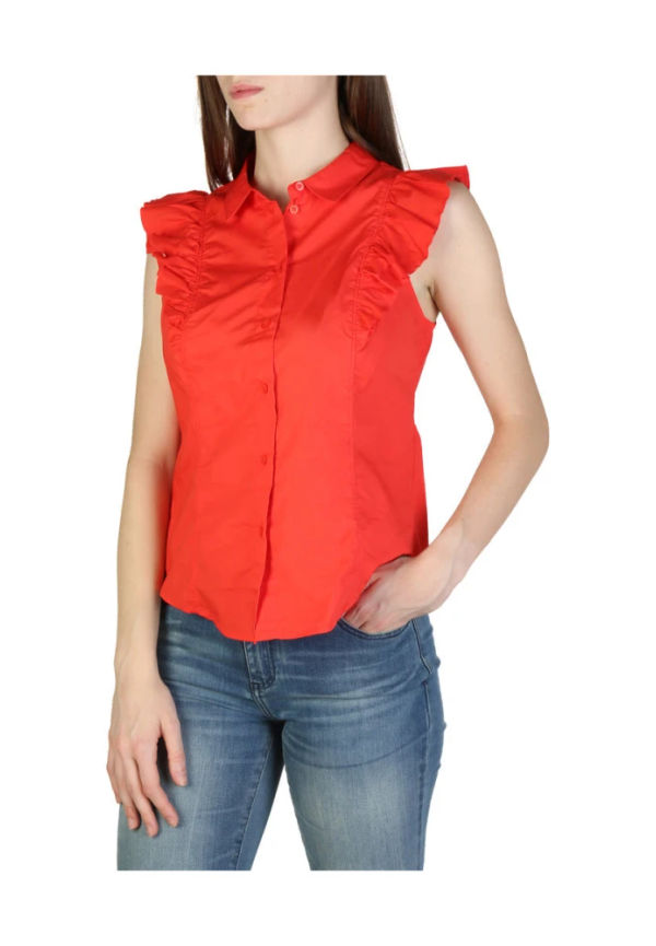 Armani Exchange Skjorta 3zyc08ynp9z Röd, Dam