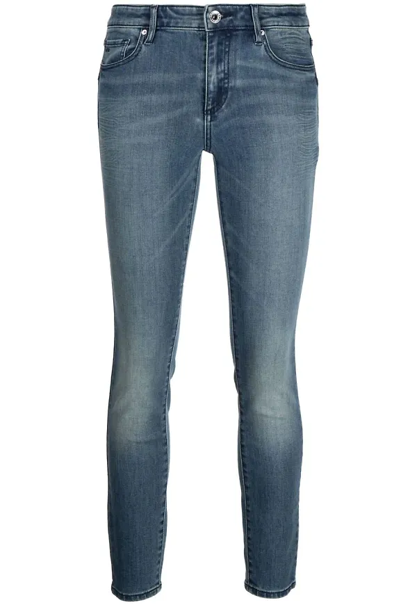 Armani Exchange slim fit-jeans - Blå