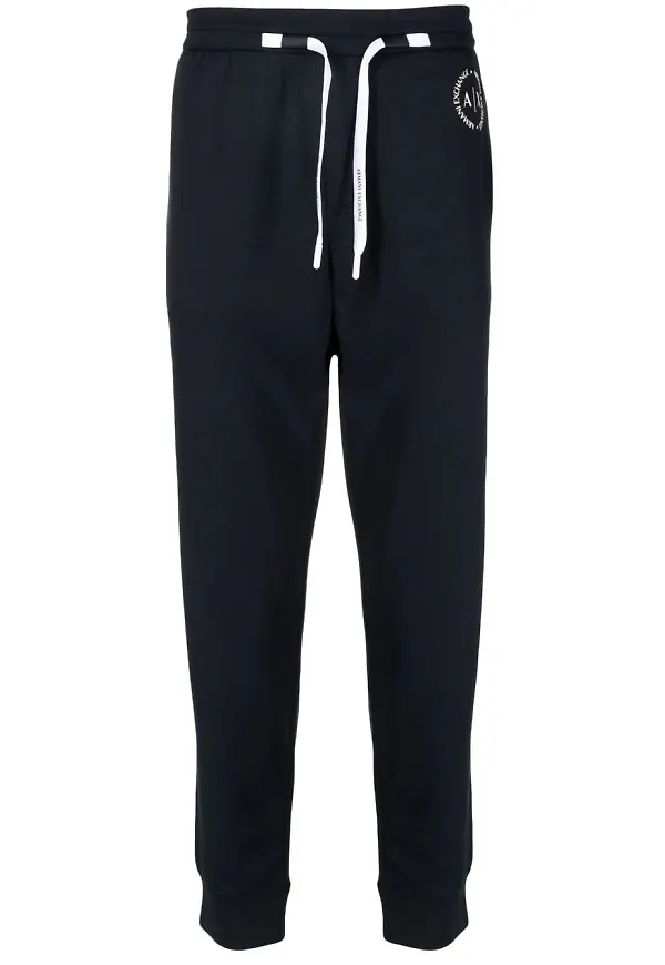 Armani Exchange smala trackpants - Blå
