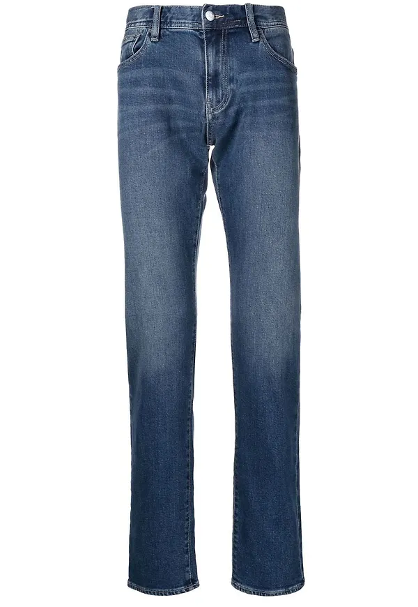 Armani Exchange straight-jeans - Blå