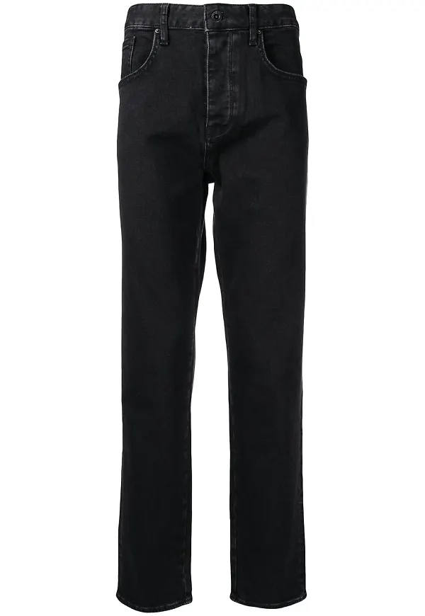 Armani Exchange straight-jeans - Svart