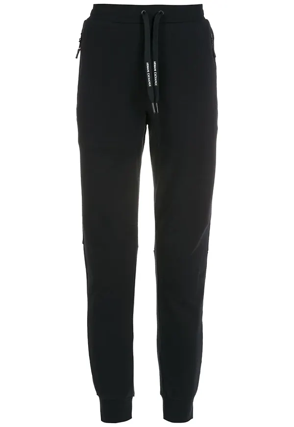Armani Exchange sweatpants med dragsko - Blå