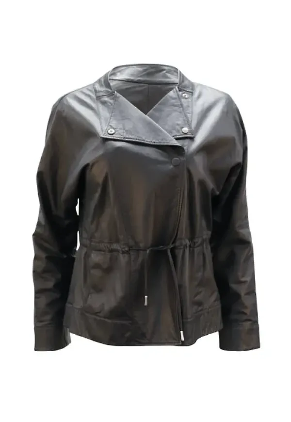 Armani Pre-owned Pre-owned Läder ytterklder Svart, Dam