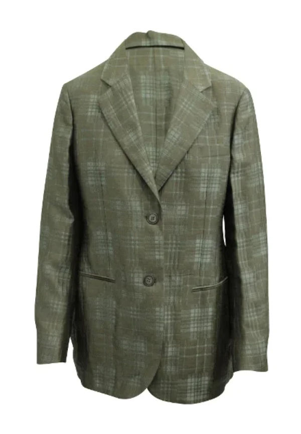 Armani Pre-owned Pre-owned Polyester ytterklder Grön, Dam