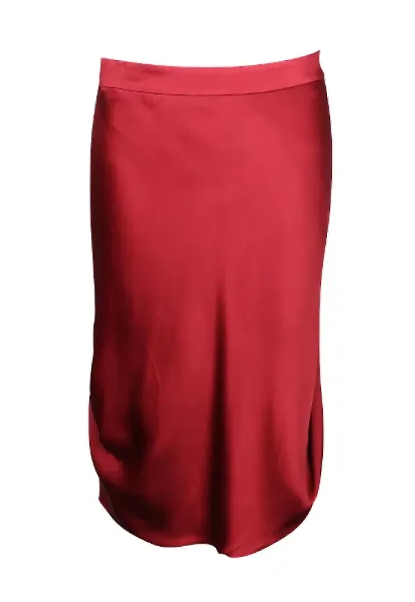 Armani Pre-owned Pre-owned Silke nederdelar Röd, Dam
