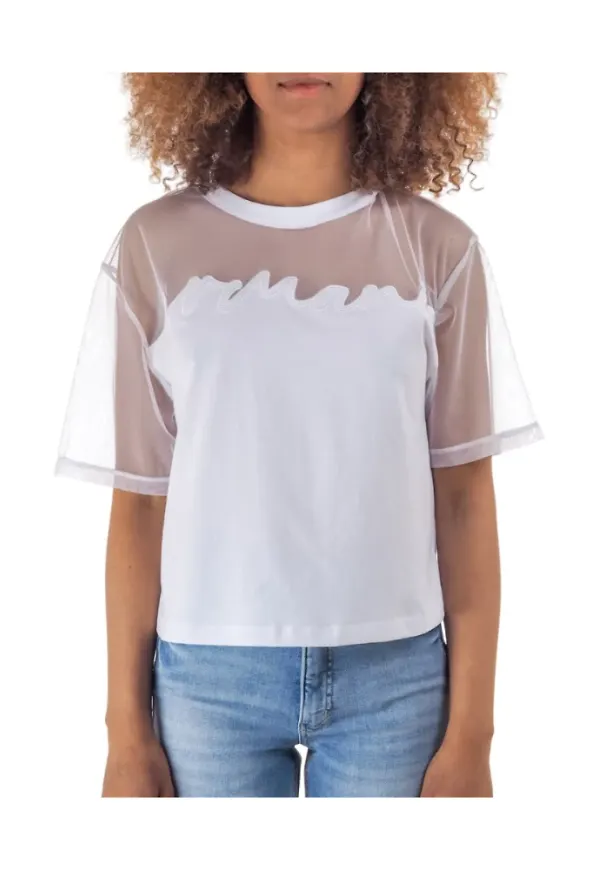 Armani T-Shirts Vit, Dam