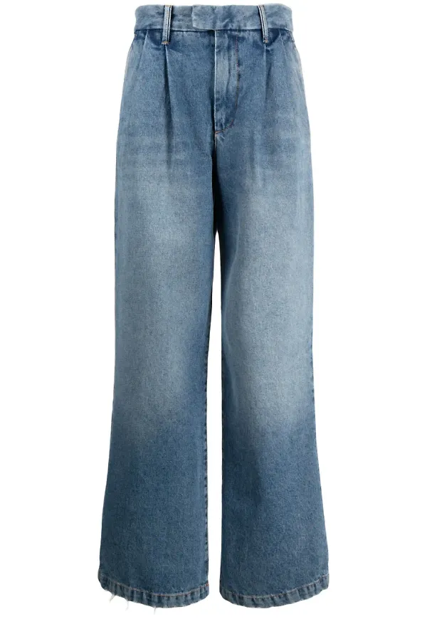 ARMARIUM wide leg-jeans - Blå