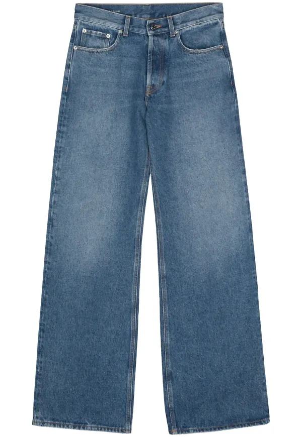 ARMARIUM wide leg-jeans - Blå