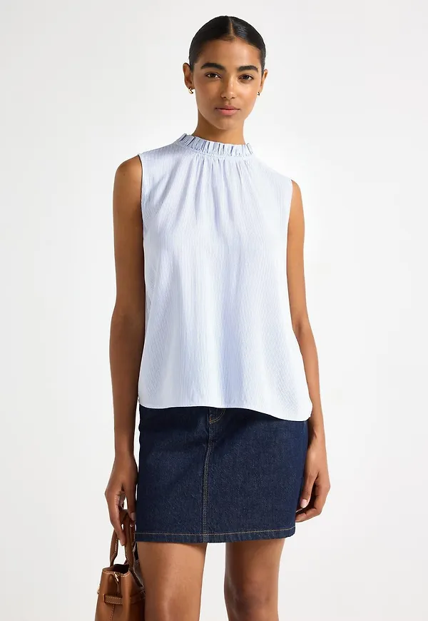 Ärmlös blus
